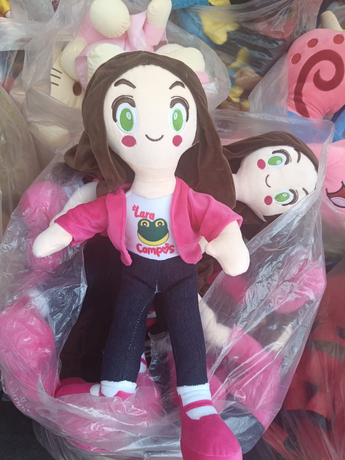 Pleuche Lara Campeon Rosa 30cm disponible en Yaxa Mexico